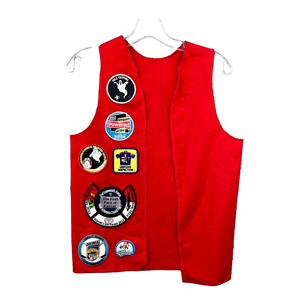 VTG Scout Brag Vest Unisex Medium/Large Cowboy Western Rodeo Rancher Riding‎